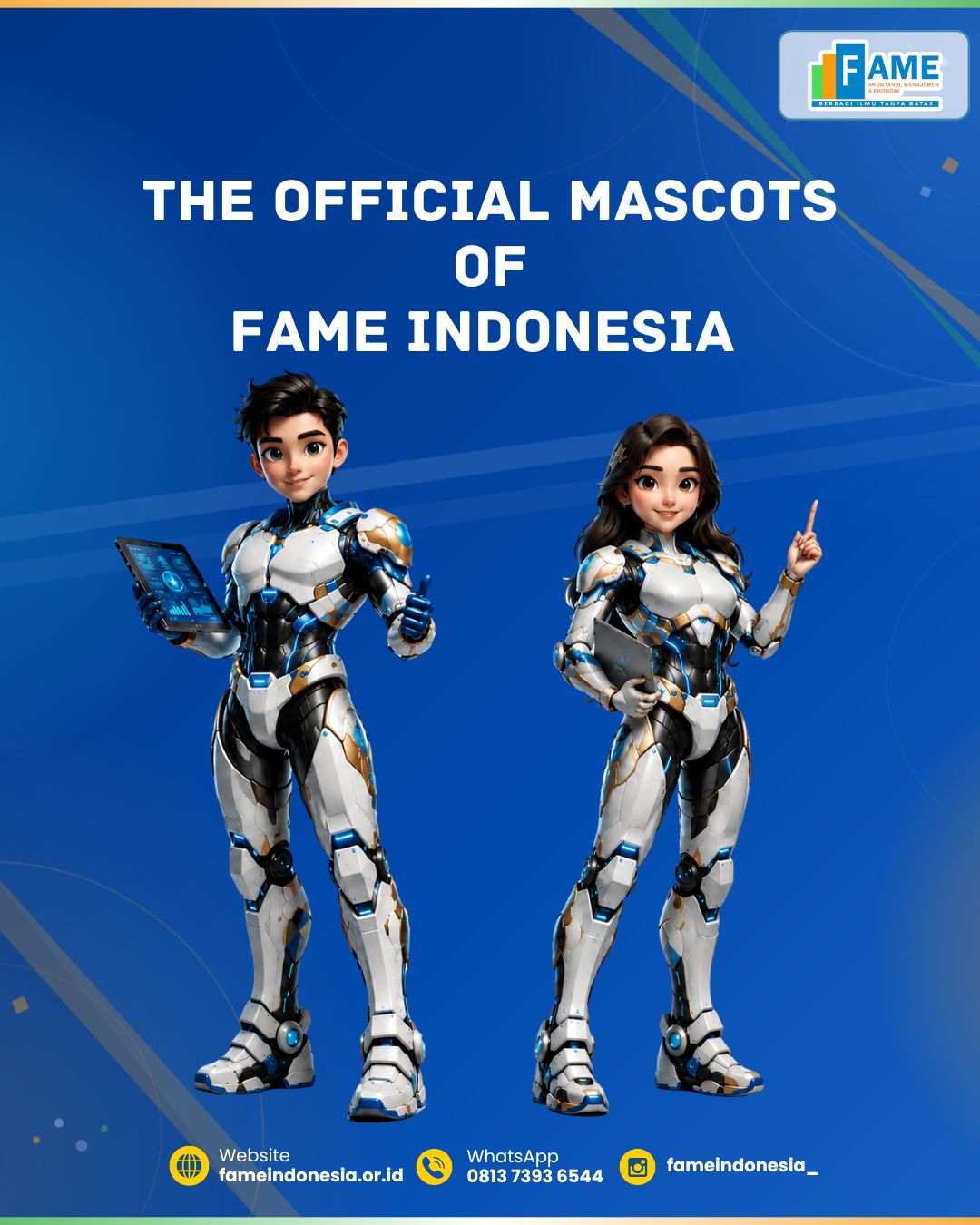 FAME Indonesia Perkenalkan Maskot Resmi dalam Rangka 4th Anniversary sebagai Simbol Semangat "Berbagi Ilmu Tanpa Batas"